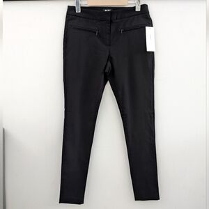DKNY | Women's Black Hi-Rise Skinny Leg Business Casual Ankle Pants